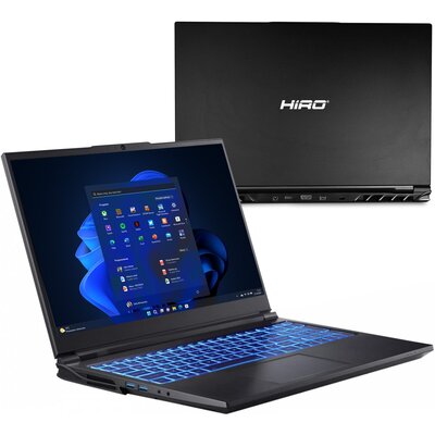 Laptop HIRO X570T 15.6" IPS 144Hz i7-12700H 32GB RAM 1TB SSD Geforce RTX3070Ti Windows 11 Home